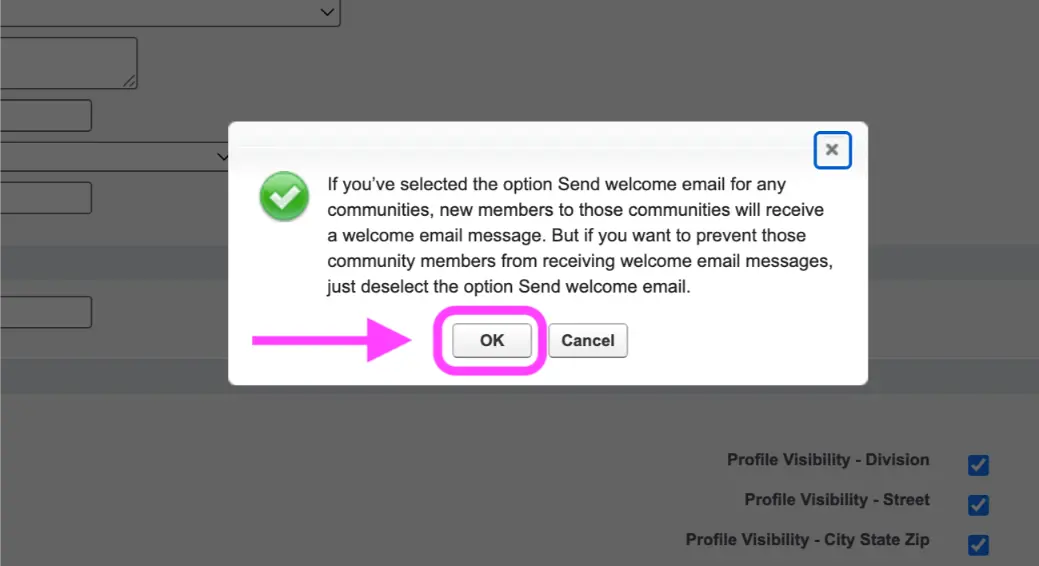 salesforce-confirmCommunityWelcome